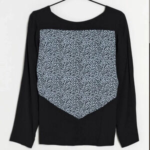 ☀️& OTHER STORIES Blue Dot Print Longsleeve Blouse